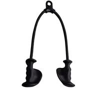 Cuerda ergonómica para tríceps con agarre de goma natural antideslizante para más fibras musculares, cuerda de gimnasio para plumón