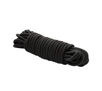 Cuerda expansora de 8 mm, Color Negro, 10 m, Cuerda de Goma, Cuerda tensora