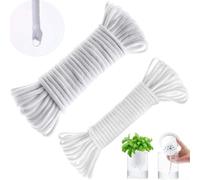 Cuerda flexible de riego automático para plantas de interior de 30 pies o 60 pies de longitud para suministro automático de agua (1/4 pulgadas (4 mm): 60 pies/18 m