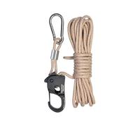 Cuerda flotante - Cuerda de amarre de anclaje de 4 m, ayuda de posicionamiento con poca luz | Paracord ajustable para acampar con estructura de aluminio de alta resistencia, línea de remolque para sen