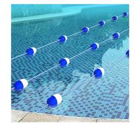 Cuerda flotante de alta flotabilidad para piscina para agua distintiva y separación de carriles, ideal para piscinas, playas y par de agua, mejora la seguridad y visibilidad
