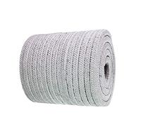 Cuerda for estufa, cuerda for fuego, anillo de sellado de cable de acero, junta de fibra cerámica, trenza cuadrada, junta de alta temperatura for calderas, 3 x 300 cm x 10 m(3x300cmm*10m)