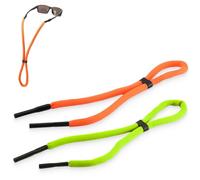 Cuerda Gafas para de sol flotante,Cinta gafas para de sol flotante,Correa Deporte para mujeres, hombres y niños,Sports goggle cadena para vela, surf y más,2 piezas