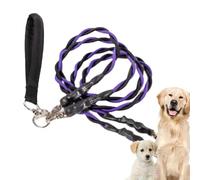 Cuerda Grande para Perros,Correas Elásticas Doble Cuerda | Resistente y Duradero Cómodo para Playa Parque Entrenamiento y Paseos Seguridad Mejorada Comodidad al Aire Libre para Tirar