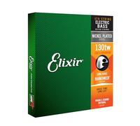 Cuerda individual para bajo Elixir Strings de acero niquelado con recubrimiento NANOWEB, escala larga, calibre ligero B Taperwound (.130)