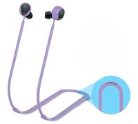 Cuerda magnética antipérdida de silicona suave para Sony para wf-1000xm5 - Cordón inalámbrico para auriculares para trotar - Negro (púrpura)
