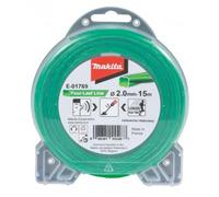 Cuerda MAKITA nylon 2,0 mm, verde, 15 m, especial para máquinas de batería E-01769