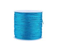 Cuerda Nylon 0,8mm 100m 19 Colores para Macramé Joyas Hecho Mano para Bricolaje, Collares, Pulseras, Tejidos Fuertes, Sin Deshilachar, para Manualidades Hogar, Decoración, Regalos Personalizados