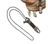 Cuerda para acampar - de suspensión de cuerda de camping ajustable - Correas elásticas extra fuertes con longitud ajustable y configuración rápida para, senderismo y jardín