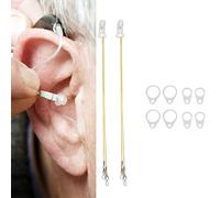 Cuerda para Audífonos, Cuerda Ajustable para Audífonos, Cuerda Antipérdida, Fácil de Usar, Evita Pérdidas para Audífonos Detrás de la Oreja para Adultos