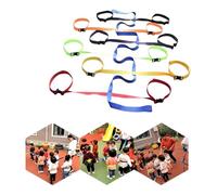 Cuerda para caminar: 12 cuerdas de seguridad con asas de colores, arnés para niños para caminar con correas para maestros, cuerda para guardería para el aula, actividades al aire libre