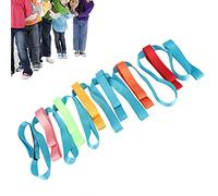 Cuerda para Caminar Cuerda para Caminar para Niños Pequeños, Cuerda para Caminar Colorida para Guardería Preescolar Niños en la Escuela Manijas Coloridas Al Aire Libre, Manijas Coloridas Cuerda de Seg