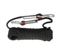 Cuerda para escalar: cuerda de seguridad, comodidad mejorada para hacer nudos | Cuerdas de escape de emergencia con fuerza de tracción máxima, cuerdas para barcos para rescate contra incendios,