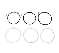 Cuerda Para Guitarra Clásica, Accesorio Musical Nylon, Juego 6 Cuerdas Negro Y Blanco - Timbre Claro, Diseño Delicado, Repuesto Ideal Para Guitarras Clásicas (C103 Guitarra Clásica Nylon Blanco y