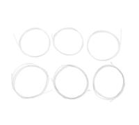 Cuerda para Guitarra Clásica, Accesorio Musical, Nylon Negro y Blanco - Material Duradero, Timbre Claro y Preciso, Ideal para Reemplazo y Partes de Guitarra (Cuerda ligera de nailon transparente C104)