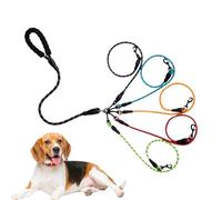 Cuerda para Pasear Perros | Correa De Paseo Y Adiestramiento con Mango Acolchado - Cuerda Giratoria 360° para Actividades Al Aire Libre Y Running