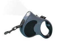 Cuerda para perros con mango antideslizante, correas de entrenamiento para perros, cuerda retráctil con linternas, amarre para perros de 16 pies, correas de entrenamiento de recuperación, resistente,