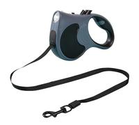 Cuerda para perros | Correas de entrenamiento para perros | Con luz LED, cuerda retráctil resistente con mango antideslizante, correas de entrenamiento de 16 pies, cuerda de amarre para perro, freno