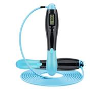 Cuerda para Saltar Inteligente Contador Magnético y Longitud Ajustable | Cable de Acero, Agarre Cómodo, para Entrenamiento en Casa o Exterior, Adecuado para Deportistas y Fitness