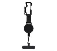 Cuerda para Teléfono para acero Inoxidable Extensible Cuerda | Gancho metálico seguro, cable para acero extensible, giro 360°, evita enredos, ideal cinturón