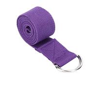 Cuerda para tirar de yoga, bandas de resistencia, bandas elásticas para ejercicio, cinturón para ejercicio y fisioterapia para mujer(púrpura)