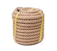 Cuerda para Trepar De Yute 20 Milímetros Batalla O Battle Rope Gimnasios Bomberos para Aire Libre Entrenamiento De Fitness Y Fuerza(10mm,10m)