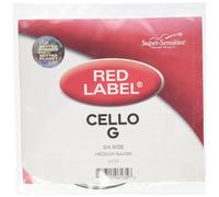 Cuerda para violonchelo Red Label Super Sensitive G 3/4 Medium