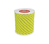 Cuerda Poliester Amarillo Fluo 25 Mt 10 Mm