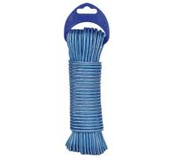 CUERDA POLIPROPILENO 4MM TEXTURADA AZUL/BLANCO 25M