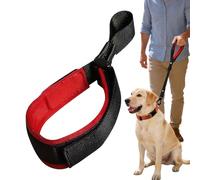 Cuerda retráctil ergonómica para cachorros, accesorio de entrenamiento | Cuerda de perro ajustable para perros pequeños, medianos y grandes, cochecito de bebé, jardín, parque, compras al aire libre