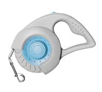 Cuerda retráctil para perro, correa extensible para perro, correa automática para perro, guía tubular de 5 m, liberación para accesorios de caminata larga, suministros para mascotas, cerraduras