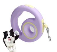 Cuerda retráctil para perros: correa con freno de una mano y extensión antienredos | Accesorio de paseo con agarre cómodo para perros pequeños, medianos y grandes, esencial para el entrenamiento diari