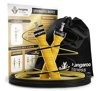 Cuerda Saltar Crossfit Cuerda de repuesto y Bolsa amarillo - Comba de Saltar Boxeo Cuerda Saltar Entrenamiento Crossfit Boxeo - Combas Cuerda de Saltar Fitness Crossfit - Speed Rope Jump Rope Crossfit