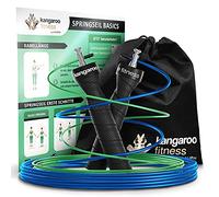 Cuerda Saltar Crossfit en Cuerda de repuesto y Bolsa verde - Comba de Saltar Boxeo Cuerda Saltar Entrenamiento Crossfit Boxeo - Combas Cuerda de Saltar Fitness Crossfit - Speed Rope Jump Rope Crossfit