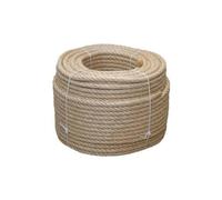 Cofan 08101058 Cuerda de sisal de 4 Cabos, 8 mm x 100 m