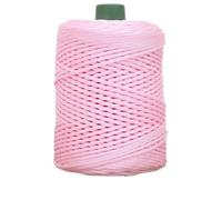 Cuerda tejida trenzada de 3 mm, hilo hueco de poliéster, cuerda de macramé de poliéster, hilo negro para crocheting, hilo de crochet para arrugas (11)