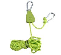 Cuerda Tie Down | Windproof Pulley Cord System | Ratchet Tie Down Strap | for Camping Tent Awning Tarp Outdoor Boat Car Truck Motorcycle Trailer