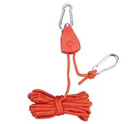 Cuerda Tie Down | Windproof Pulley Cord System | Ratchet Tie Down Strap | for Camping Tent Awning Tarp Outdoor Boat Car Truck Motorcycle Trailer