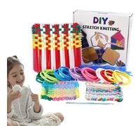 Cuerda trenzada | Cinta elástica flexible para máquina de coser para niños, accesorios de costura, piezas de repuesto de colores para fabricación de pulseras, accesorios para el cabello