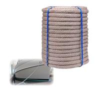 Cuerda trenzada multihebra de 10-100 m, líneas de muelle de 8-24 mm que cambian de color para amarre, kayak, canoa, pontón, camping, ancla de caza (12 mm, 10 m)