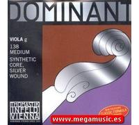 CUERDA VIOLA - Thomastik (Dominant 138) (Plata) 3ª (Sol) Medium Viola 4/4