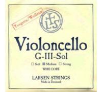 CUERDA VIOLONCELLO - Larsen (Wire Core) (Wolframio Niquel) 3ª Medium Cello 4/4 (G) Sol (Una Unidad)