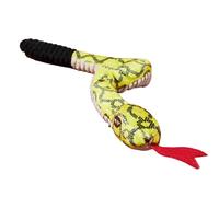 Cuerda y serpiente chirriante, juguete chirriante para perro, juguete de peluche de serpiente verde invencibles, adorable juguete de peluche para perros, serpiente de peluche resistente a las