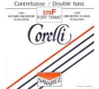 CUERDAS CONTRABAJO - Savarez (Corelli 370/F) (Juego Completo/Tungsteno/Orchestra) Fuerte Bass 4/4