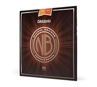 Cuerdas D'Addario para guitarra acústica, níquel bronce, NB1047, calibre extra ligero 10-47, juego de 6 cuerdas, paquete de 1