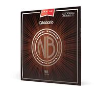 Cuerdas D'Addario para guitarra acústica, níquel bronce, NB13556BT, calibre medio 13.5-56, tensión equilibrada, juego de 6 cuerdas, paquete de 1