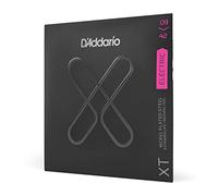 Cuerdas D'Addario para guitarra eléctrica, XT Nickel Coated, XTE0942, Super Light Gauge 09-42, juego de 6 cuerdas, paquete de 1