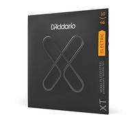 Cuerdas D'Addario para guitarra eléctrica, XT Nickel Coated, XTE1046, calibre 10-46, juego de 6 cuerdas, lote de 1