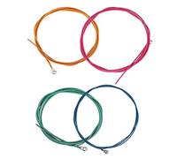 Cuerdas de bajo duraderas 1.16 mm 1.44 mm 2.0 mm 2.54 mm Cuerdas de bajo eléctrico Coloridas de 4 Cuerdas Cuerdas de Instrumentos