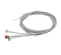 Cuerdas de bajo Eléctrico, 4PCS Cuerdas de bajo Eléctrico Metal Duro Cabeza Colorida Reemplazo Accesorios de Guitarra para Guitarrista Accesorios De Modelo
